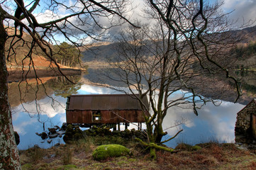 Llyn Gwynant reflections