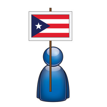 Pancarta Puerto Rico
