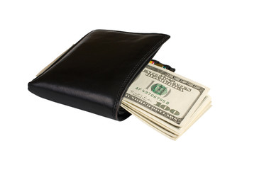 Wallet with money
