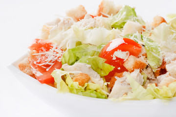 Bowl of Caesar Salad.