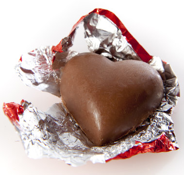 Heart Shaped Valentine's Chocolate