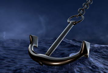 anchor in the storm © JumalaSika ltd
