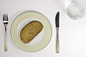 Wasser und Brot