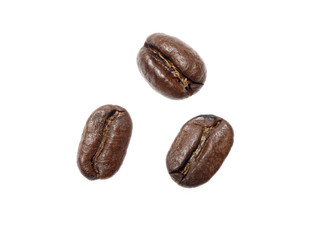 Three coffee beans