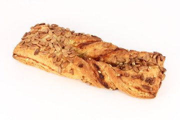 Pastry with sunflower seeds