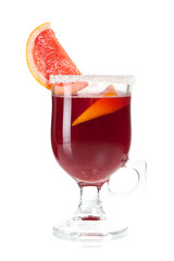 Grapefruit Mulled Wine (Punch)
