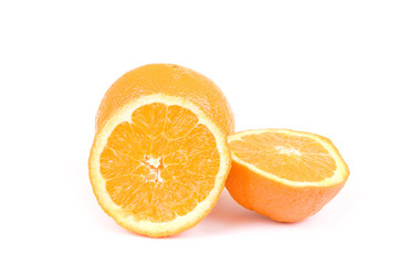 Isolated oranges