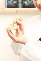 Obraz premium Zahnpflege