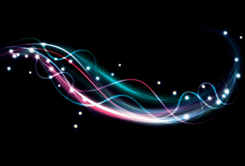 abstract colorful light effect background. eps10 transparency