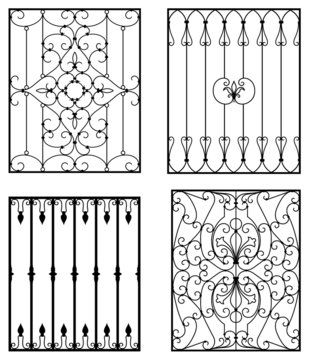 Wrought iron modules