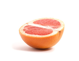 Fototapeta na wymiar grapefruit half