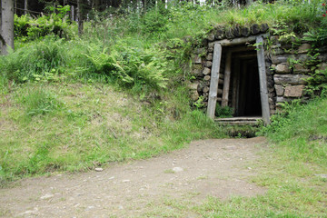 old mine entry