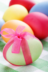 Colorful Easter Eggs.