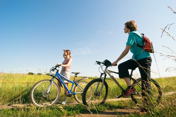 Obraz premium relax biking