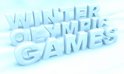 Fototapeta premium winter olympic games