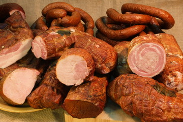 Traditional smoked pork