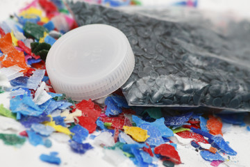 recyclage bouchons plastique