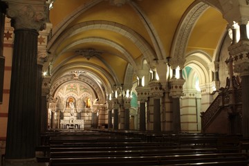 Fototapeta premium crypte sous la basilique de Fourvière, Lyon