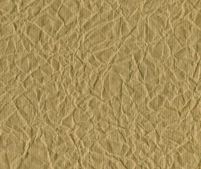 Creased yellowish paper, large image, high resolution
