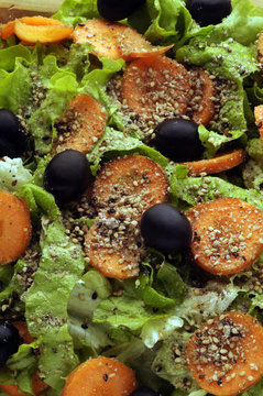 Insalata con gomasio - Cucina macrobiotica