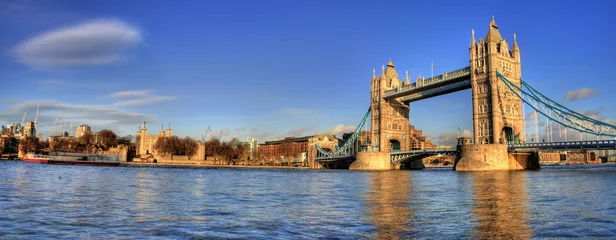 Gordijnen London - Tower Bridge (Panoramic) © XtravaganT