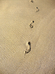 Sand Footprints