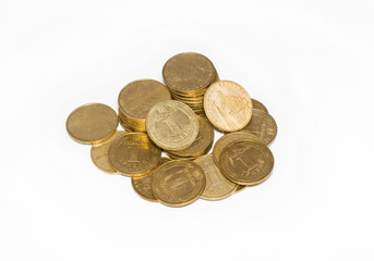 Small group of chinks of metallic