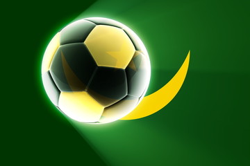 Flag of Mauritania soccer