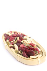Pine nut, pumpkin seeds and Cranberry