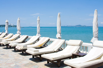 Beach on a sunny day. Thailand.