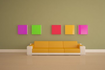 colored modern furniture
