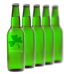 Green beer for St Patrick's Day