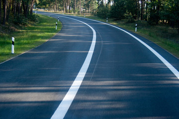 langgezogene Kurve