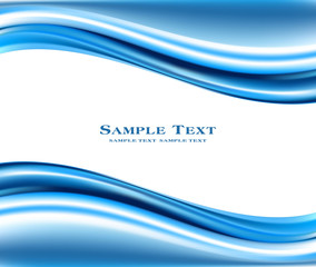 Abstract blue background vector