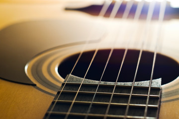 Fototapeta premium acoustic guitar