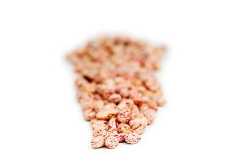 Fototapeta na wymiar Bunch of beans arranged as a background