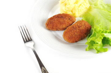 roasted cutlets