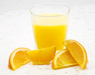 oranges and juice