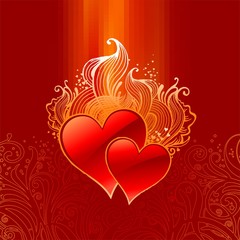 Vector Valentines Hearts