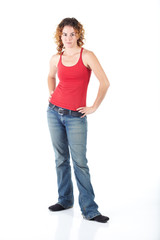 Fototapeta premium Young adult woman