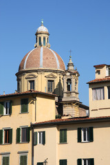 Fototapeta na wymiar San Frediano in Cestello church - Florence, Tuscany, Italy
