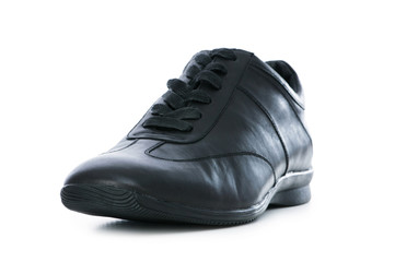 Male shoes isolated on the white background