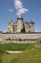 Fototapeta na wymiar Saumur, château de la Loire