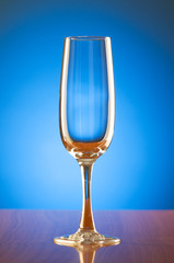Wine concept with gradient background