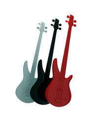 Three guitars