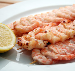 Garnelenspieße