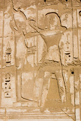 Ramses and Ptah Ancient Egypt Hieroglyph