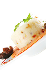 red smoked salmon