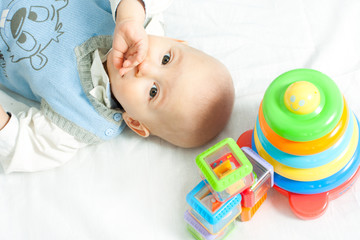 baby and toys