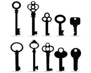keys vector